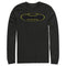 Men's Batman Logo Modern Wing Long Sleeve Shirt