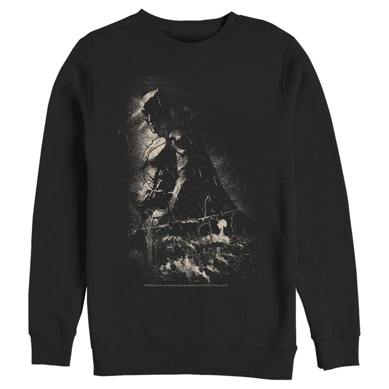 Men's Batman Grunge Hero in Shadow Sweatshirt