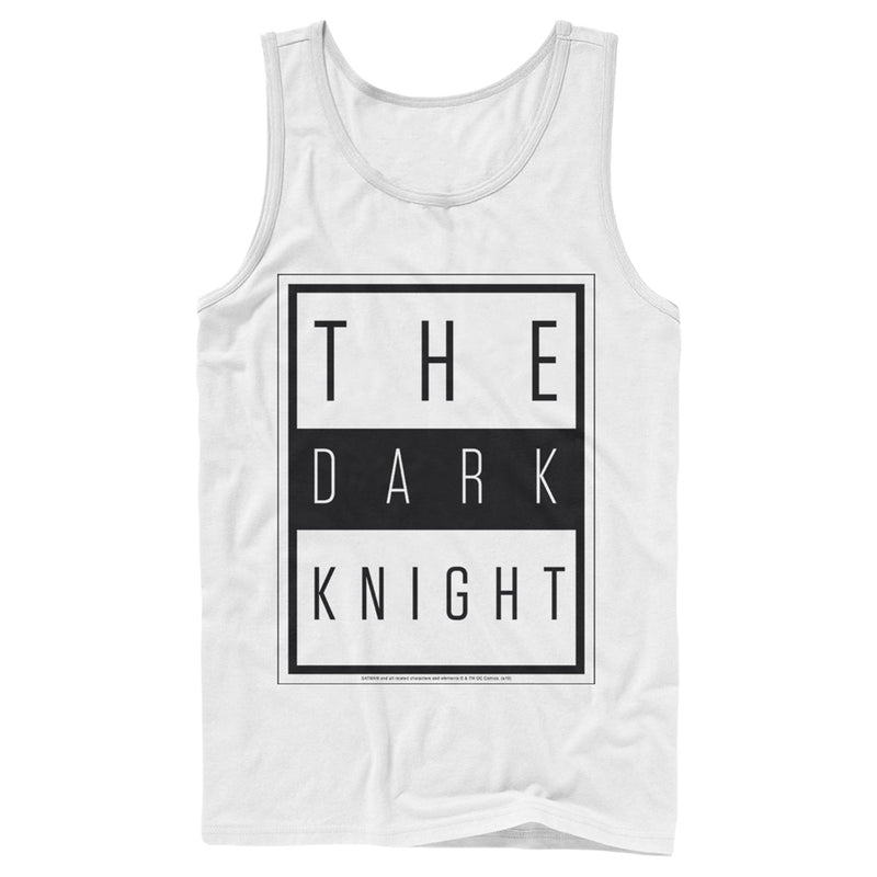 Men's Batman Dark Night Frame Tank Top