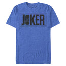 Men's Batman Joker Text Logo T-Shirt