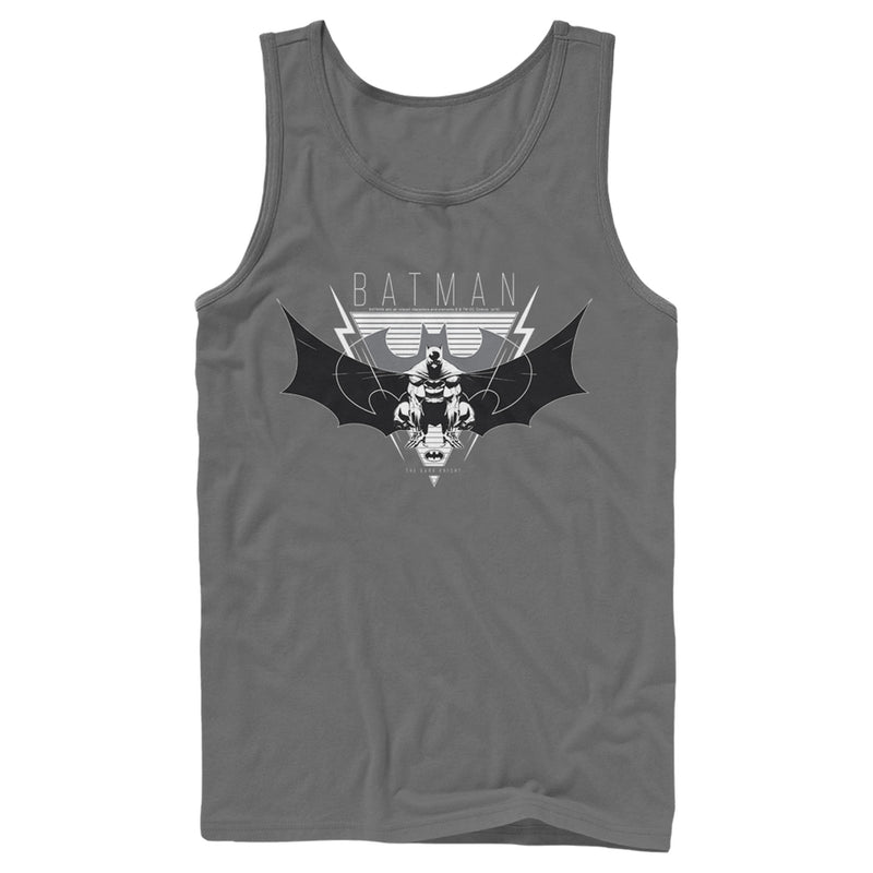 Men's Batman Winged Hero Emblem Tank Top