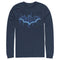 Men's Batman Logo Digital Wing Long Sleeve Shirt