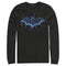 Men's Batman Logo Digital Wing Long Sleeve Shirt