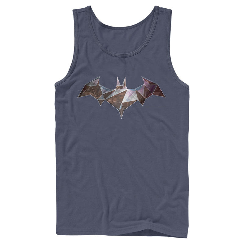 Men's Batman Logo Geometric Wing Tank Top