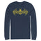 Men's Batman Logo Icon Collage Long Sleeve Shirt