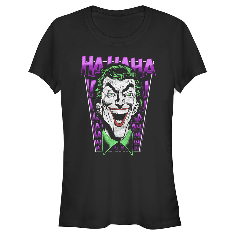 Junior's Batman Joker Ha Ha Frame T-Shirt