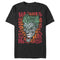 Men's Batman Joker Laugh Background Text T-Shirt