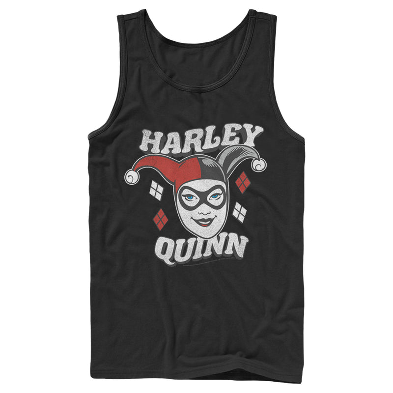 Men's Batman Harley Quinn Smile Face Tank Top