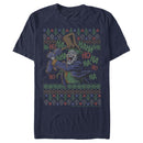 Men's Batman Ugly Christmas Joker Hammer T-Shirt