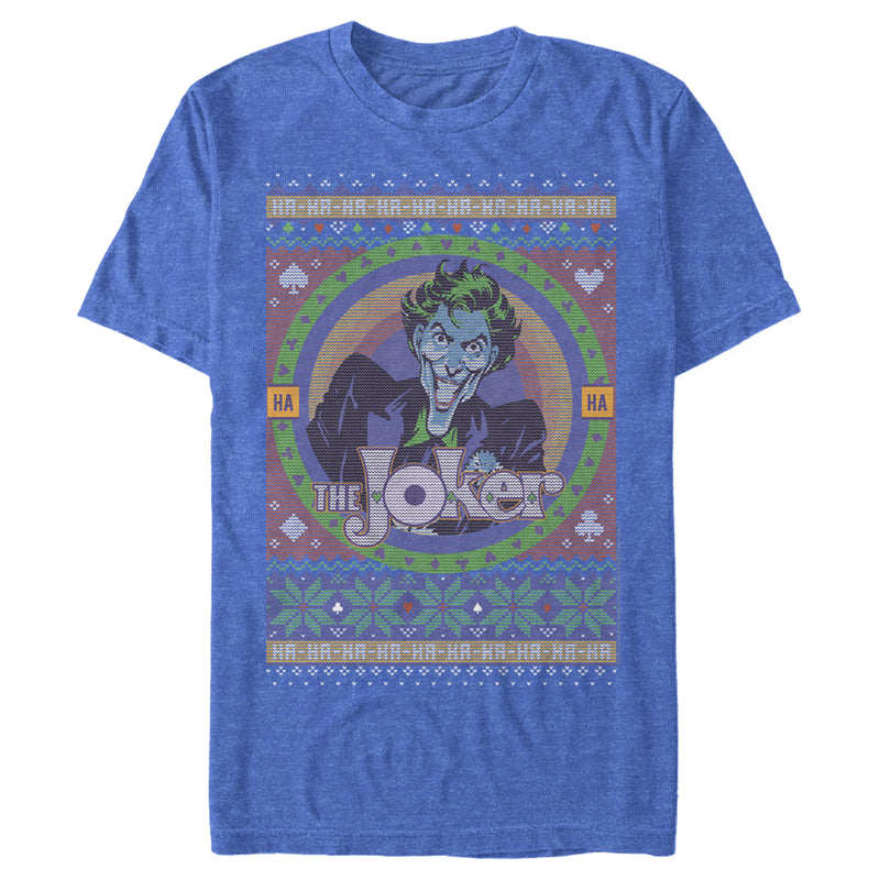 Men's Batman Ugly Christmas Joker T-Shirt