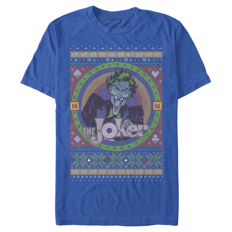 Men's Batman Ugly Christmas Joker T-Shirt