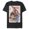 Men's Batman Harley Quinn Joker Poker Card T-Shirt