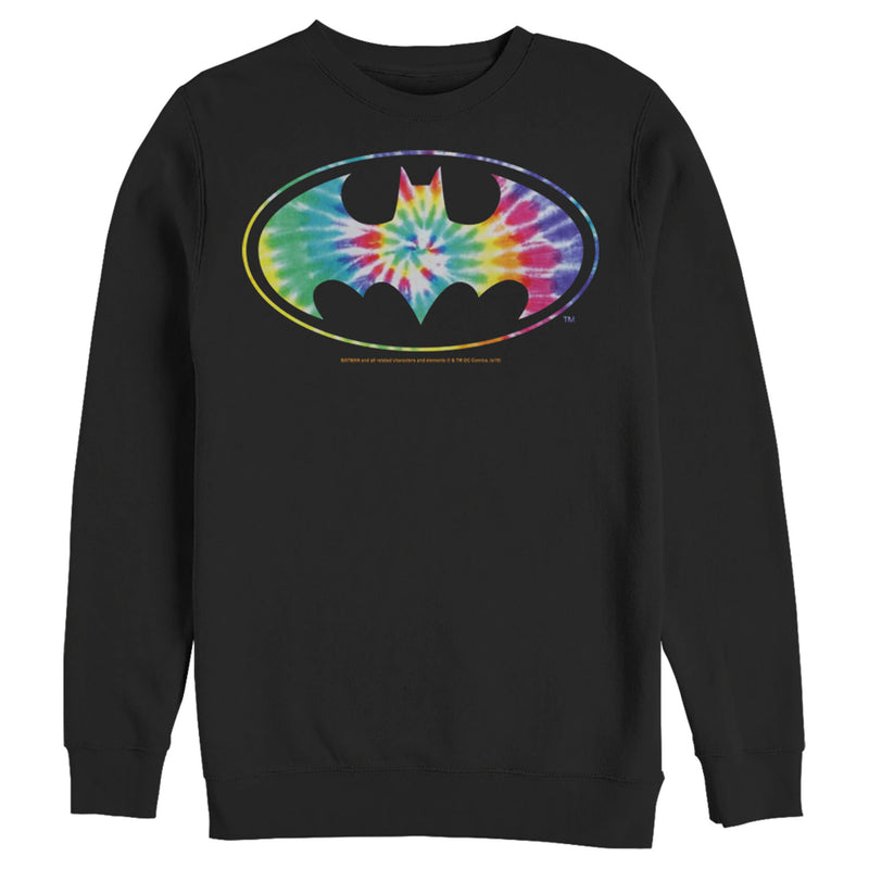 Men's Batman Tie Dye Logo Sweatshirt