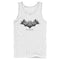 Men's Batman Gotham Skyline Bat Shape Tank Top