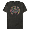 Men's Batman Shield Logo Comic Panel T-Shirt