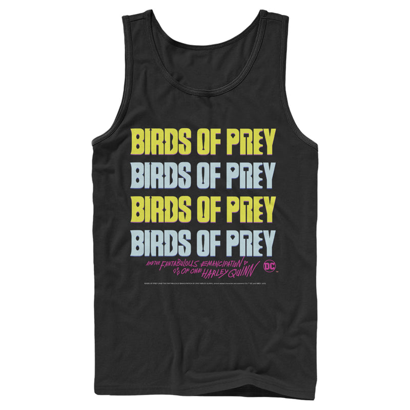 Men's Birds of Prey Logo Stack Tank Top