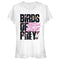 Junior's Birds of Prey Flight Logo T-Shirt