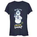 Junior's Elf Leon the Snowman's Advice T-Shirt