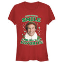 Junior's Elf Buddy I Like to Smile T-Shirt