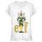 Junior's Elf Buddy & Mr. Narwhal Cartoon T-Shirt