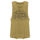 Junior's Friends Rather Be Watching Doodle Festival Muscle Tee