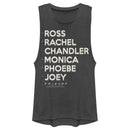 Junior's Friends Character Name List Festival Muscle Tee