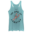 Women's Friends You Are My Lobster Quote Racerback Tank Top