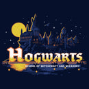 Men's Harry Potter Hogwarts Illuminating Moon Pull Over Hoodie