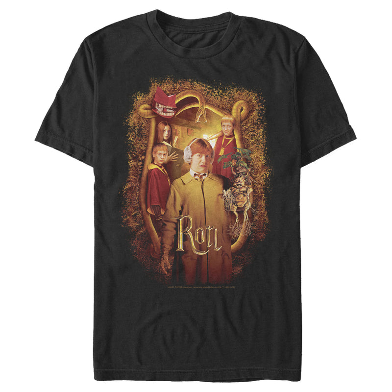 Men's Harry Potter Chamber Of Secrets Ron Portrait T-Shirt