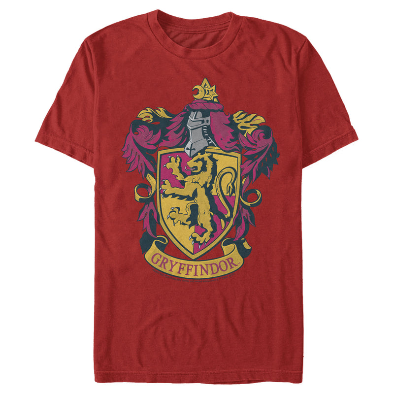 Men's Harry Potter Gryffindor Ornate Crest T-Shirt