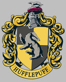 Women's Harry Potter Hufflepuff Gold Crest T-Shirt