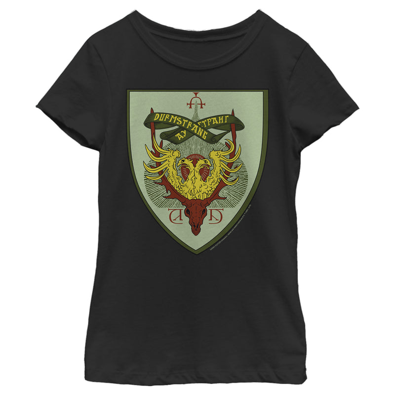 Girl's Harry Potter Durmstrang Crest T-Shirt