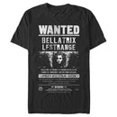 Men's Harry Potter Bellatrix Wanted Poster T-Shirt