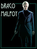 Men's Harry Potter Draco Malfoy Simple Framed Portrait T-Shirt