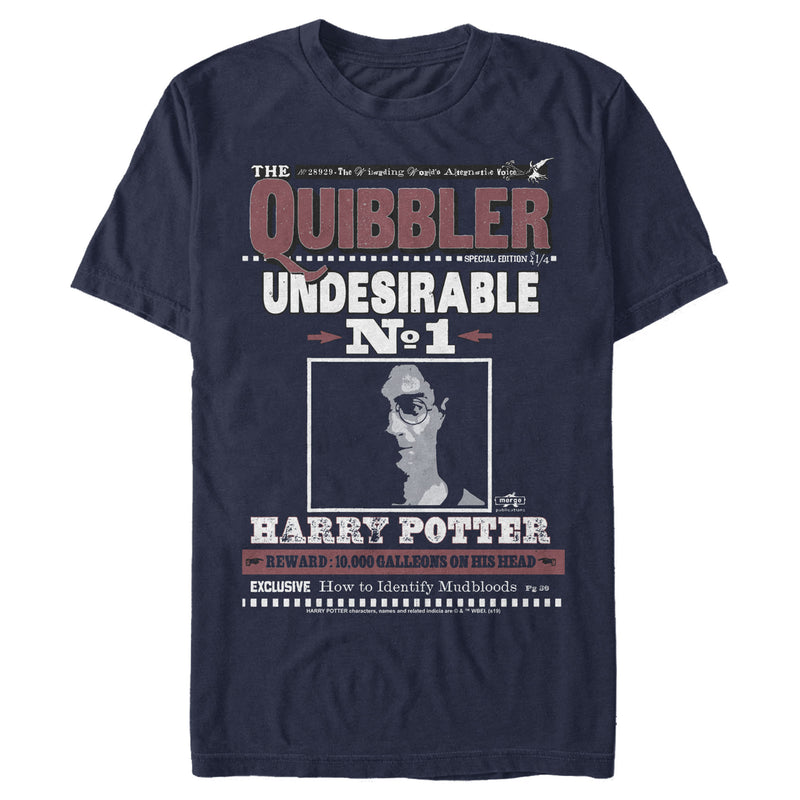 Men's Harry Potter Undesirable No. 1 Quibbler T-Shirt