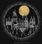 Girl's Harry Potter Hogwarts Line Art Moonrise T-Shirt