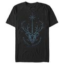 Men's Harry Potter Stag Patronus Line Art T-Shirt