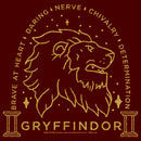 Men's Harry Potter Gryffindor House Emblem T-Shirt