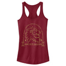 Junior's Harry Potter Gryffindor House Emblem Racerback Tank Top