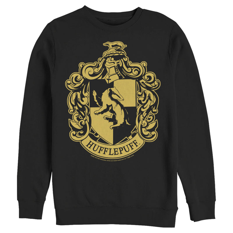 Men's Harry Potter Hufflepuff House Crest Sweatshirt