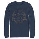 Men's Harry Potter Ravenclaw House Emblem Long Sleeve Shirt