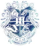 Men's Harry Potter Hogwarts Houses Blue Crest Long Sleeve Shirt