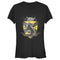 Junior's Harry Potter Hufflepuff Snitch Crest T-Shirt