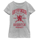 Girl's Harry Potter Gryffindor Quidditch Team Seeker T-Shirt