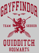 Men's Harry Potter Gryffindor Quidditch Team Seeker Sweatshirt