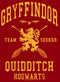 Men's Harry Potter Gryffindor Quidditch Gold Team Seeker T-Shirt