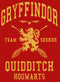 Men's Harry Potter Gryffindor Quidditch Gold Team Seeker Tank Top