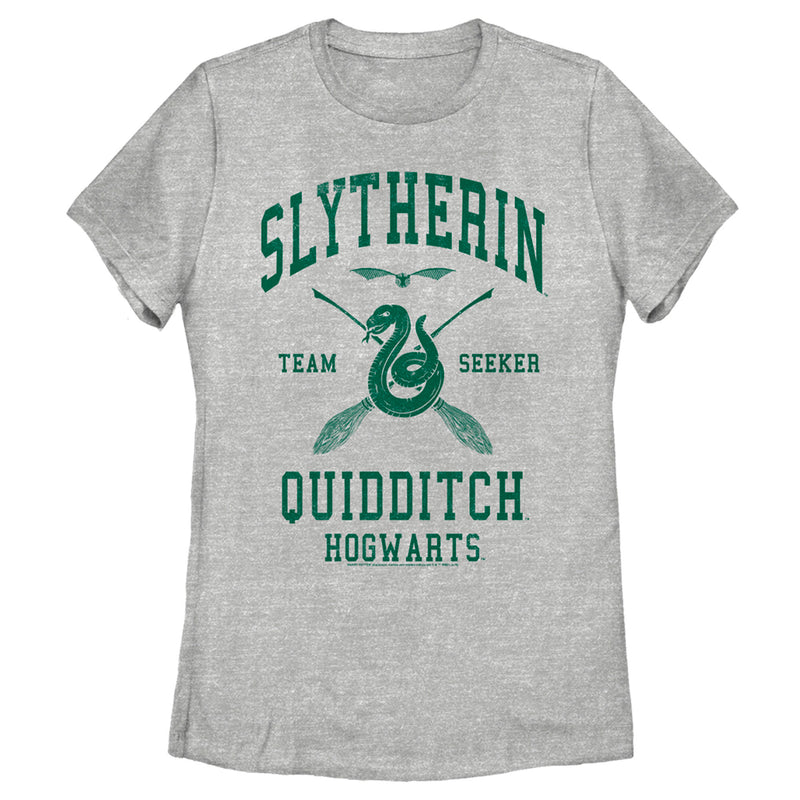 Women's Harry Potter Slytherin Quidditch Team Seeker T-Shirt