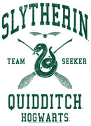 Men's Harry Potter Slytherin Quidditch Team Seeker Long Sleeve Shirt