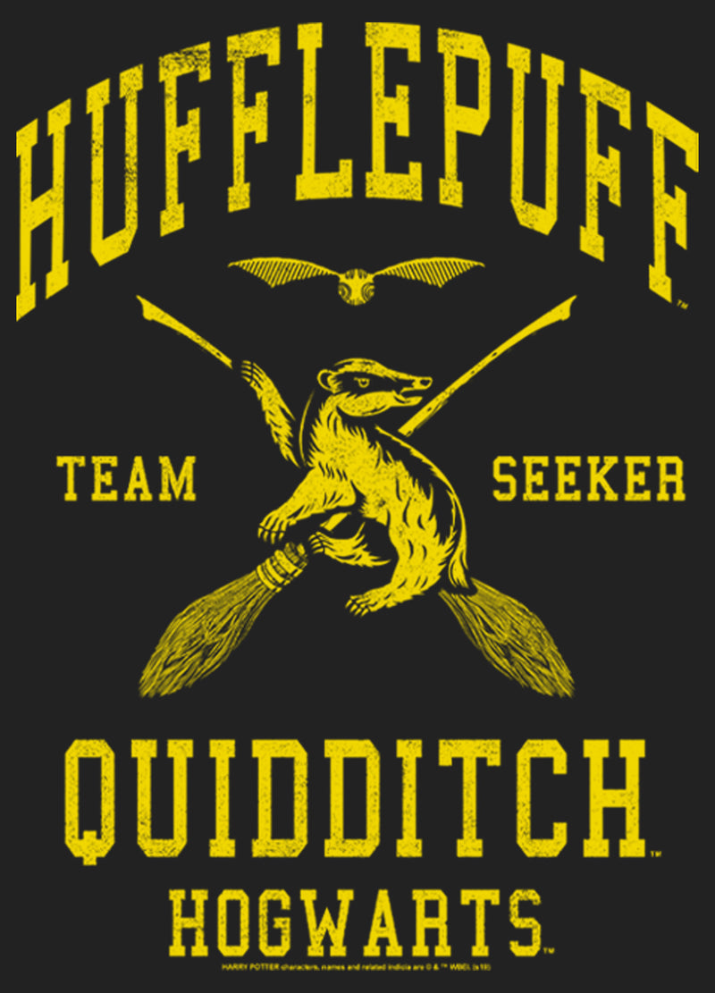 Junior's Harry Potter Hufflepuff Quidditch Seeker Festival Muscle Tee